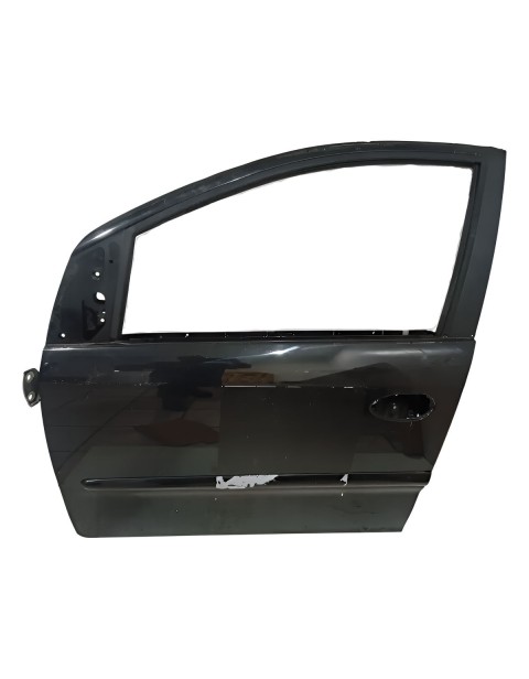 Porta Dianteira Lado Esquerdo Chery Face 2011 2012 Reparo Por Fazer Preta
