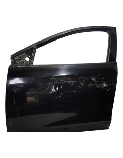 Porta Dianteira Lado Esquerdo Renault Fluence 2011 2012 Preta