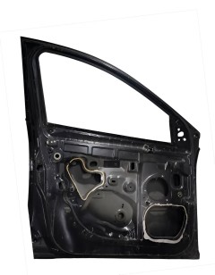 Porta Dianteira Lado Esquerdo Renault Fluence 2011 2012 Preta 2