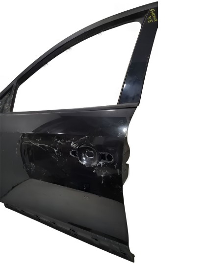 Porta Dianteira Lado Esquerdo Renault Fluence 2011 2012 Preta
